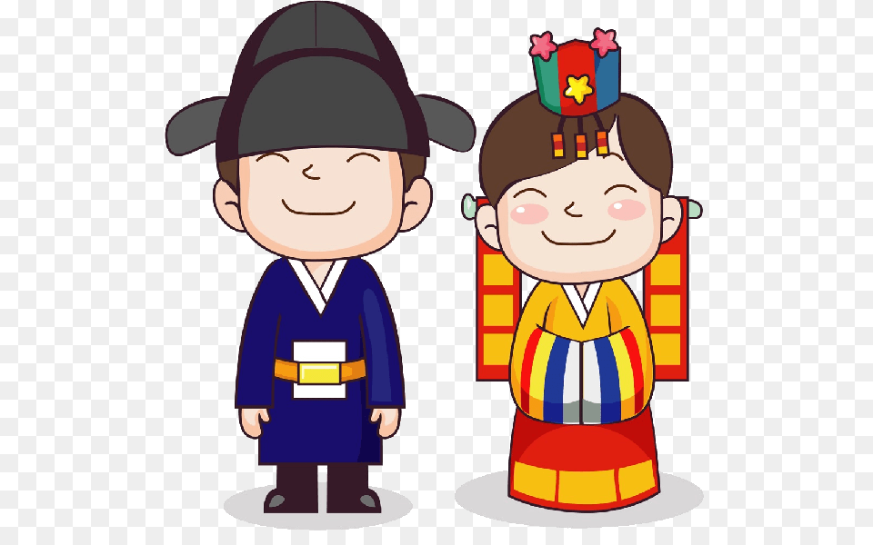 Download Clip Art Korean Cartoon Information, Person, Clothing, Dress, Baby Png Image
