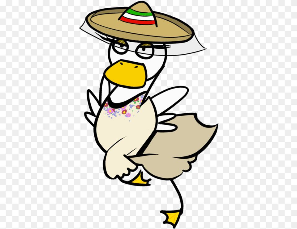Download Clip Art On Duck By Clip Art, Clothing, Hat, Cartoon, Face Png