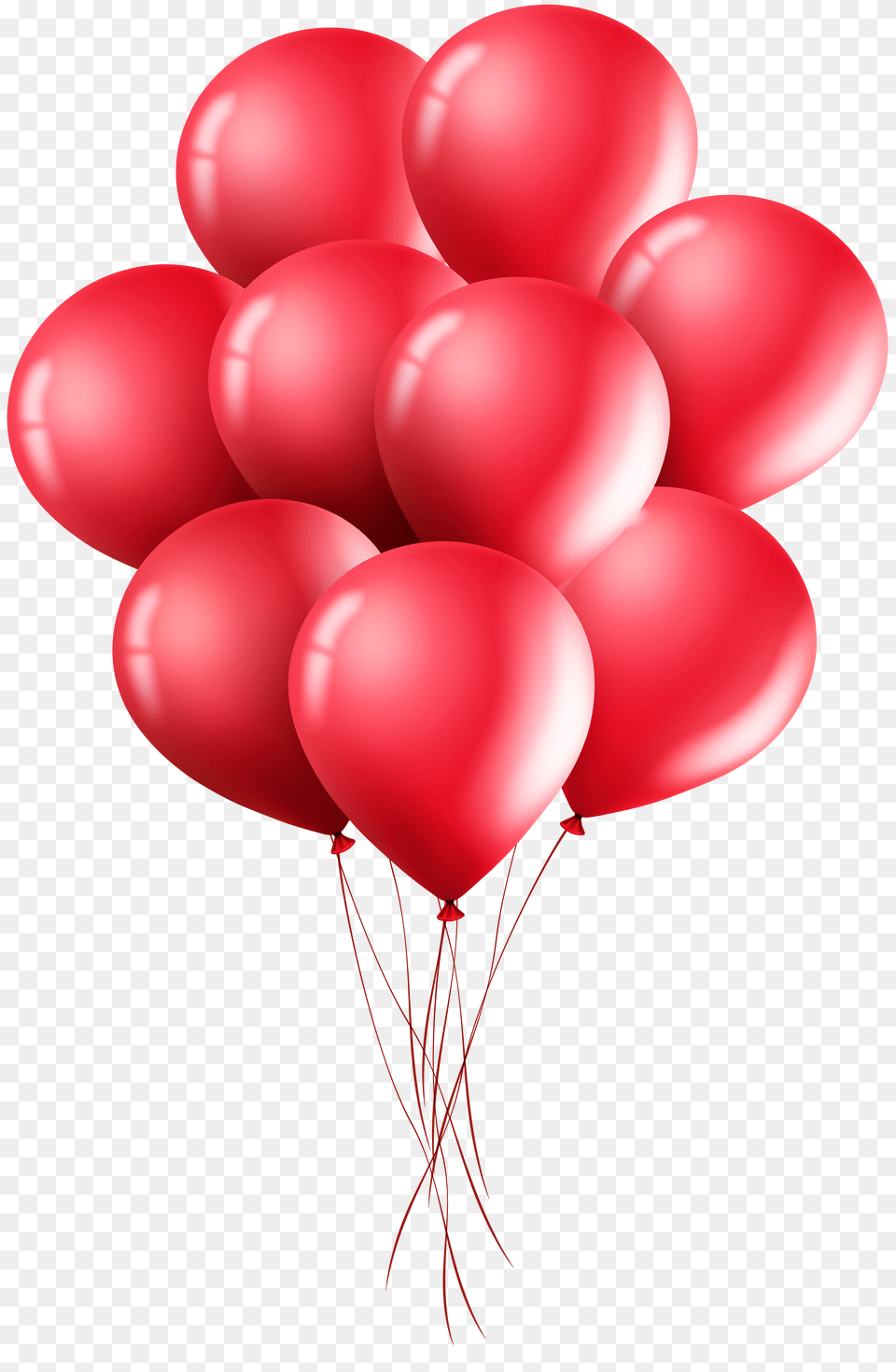 Download Clipart Balloons Red With Transparent Background, Blade, Razor, Weapon, Accessories Png Image