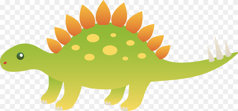 Download Clipart Birthday Dinosaur 10 Cute Cute Dinosaur Stegosaurus Clip Art, Animal, Reptile, Lizard Png