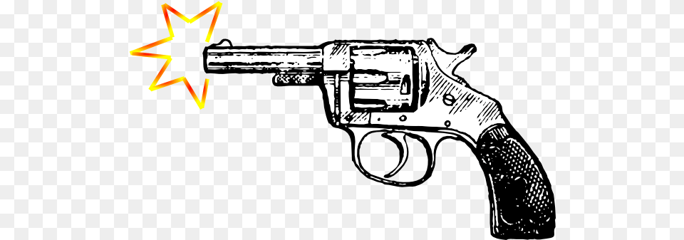 Download Clipart Gun Shooting Gun Bang Clipart Full Size Gun Shooting Clipart, Firearm, Handgun, Weapon, Adult Png Image