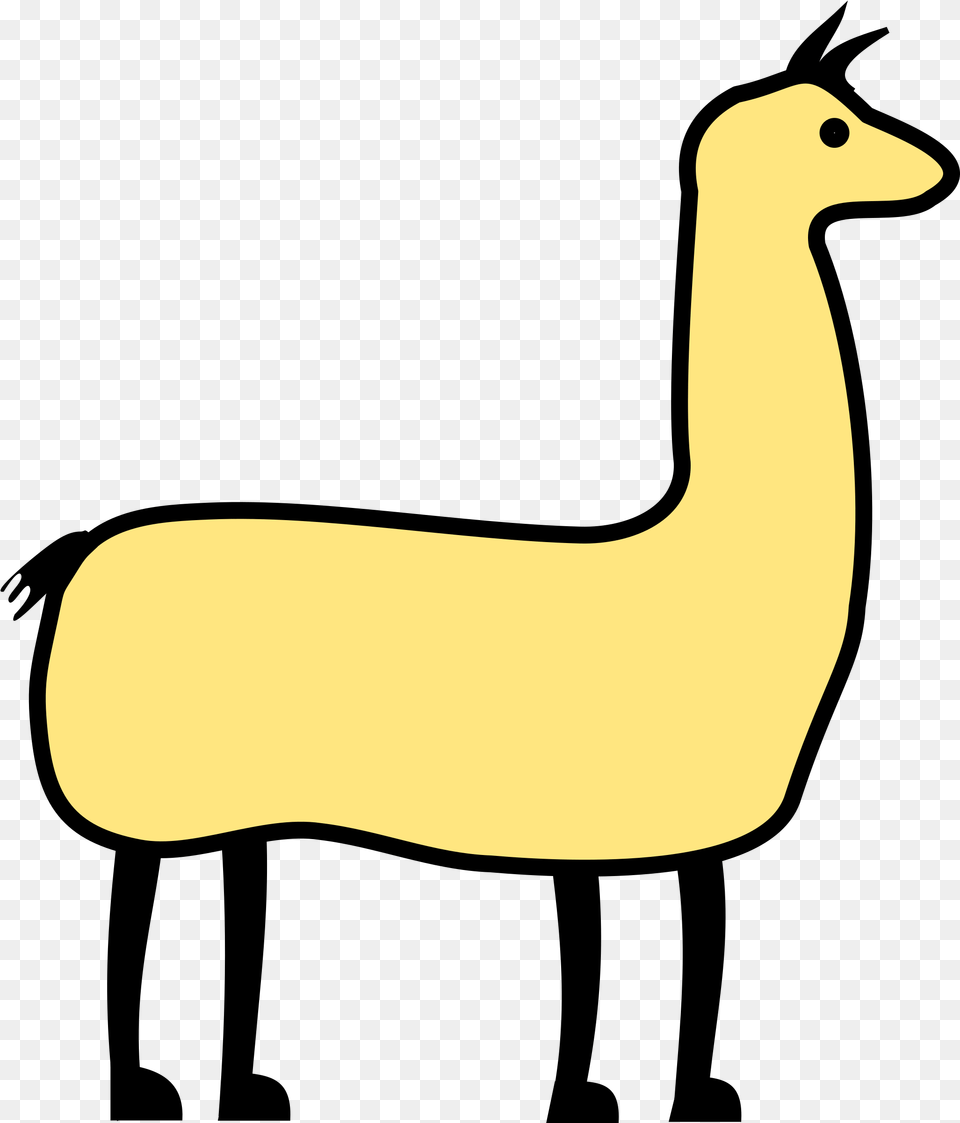 Download Clipart Llama Cliparts Llama, Animal, Bird, Goose, Waterfowl Png Image