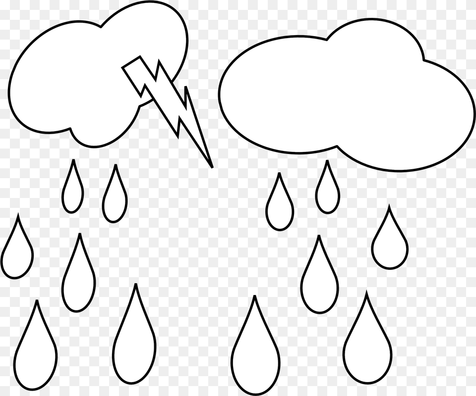Download Clipart Of Lightning Cloud Clip Art, Accessories, Stencil, Earring, Jewelry Png