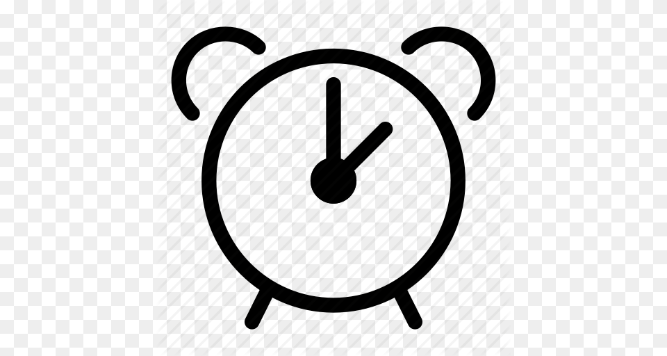Clock Outline Clipart Alarm Clocks Clip Art Circle, Alarm Clock Free Png Download