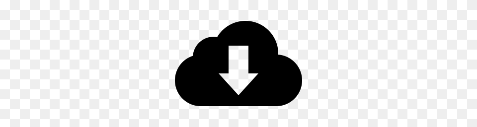 Cloud Icon Glyph, Blackboard Free Png Download