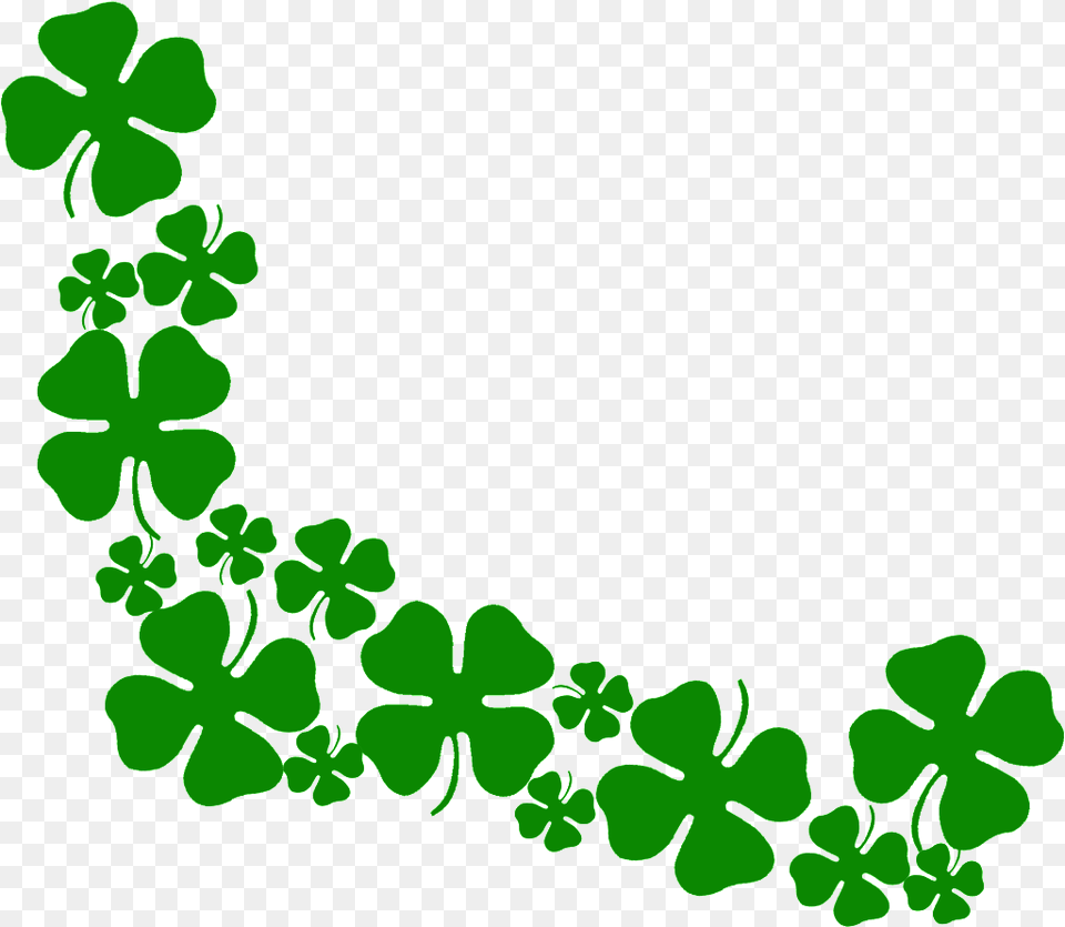 Clover Clipart Hq Image Clipart Four Leaf Clovers, Art, Floral Design, Graphics, Green Free Png Download