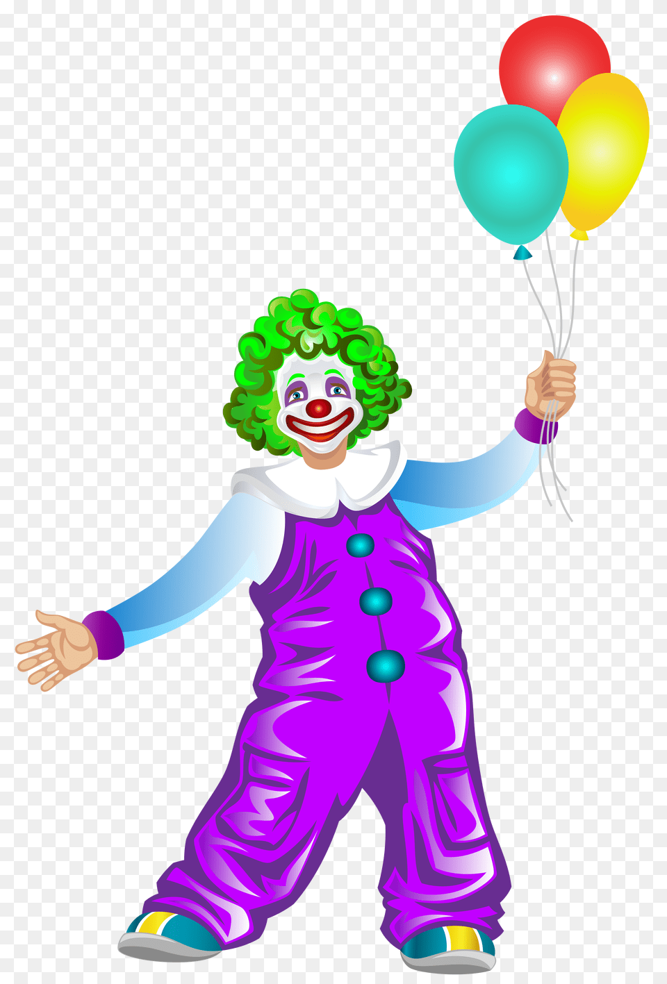 Download Clown Transparent Transparent Clown, Performer, Person, Baby Free Png
