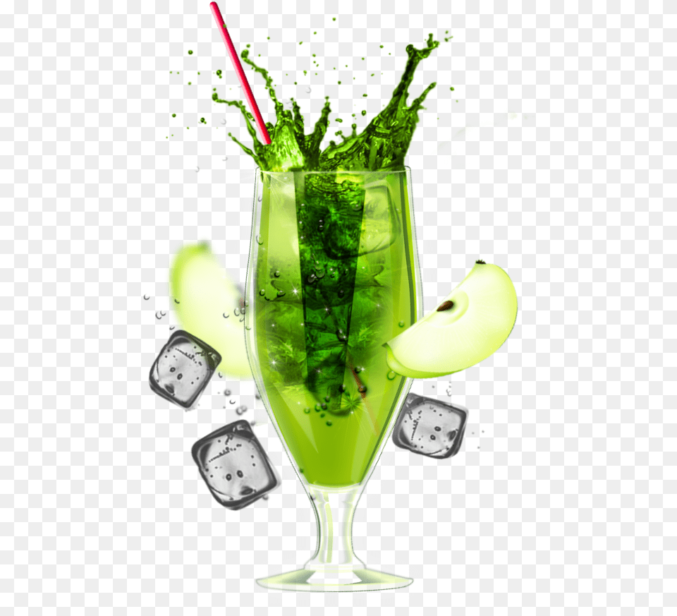 Download Cocktail Cocktail, Alcohol, Beverage, Green, Mojito Png Image