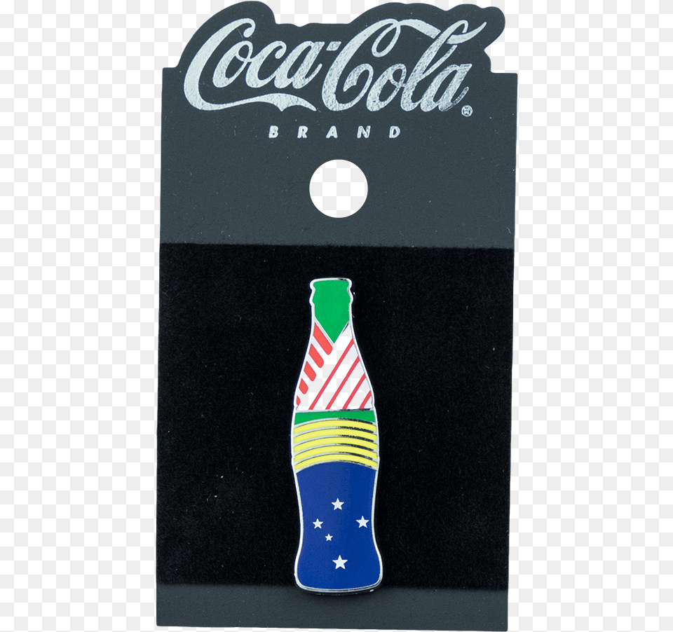 Download Coke Bottle Pin Cocacola Cola 1212 Fl Oz Coca Cola, Beverage, Soda, Clothing, Hosiery Png Image