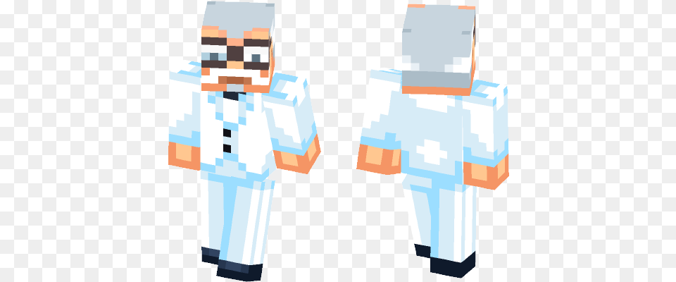 Download Colonel Sanders Minecraft Skin For Free Minecraft Flower Crown Base, Person Png
