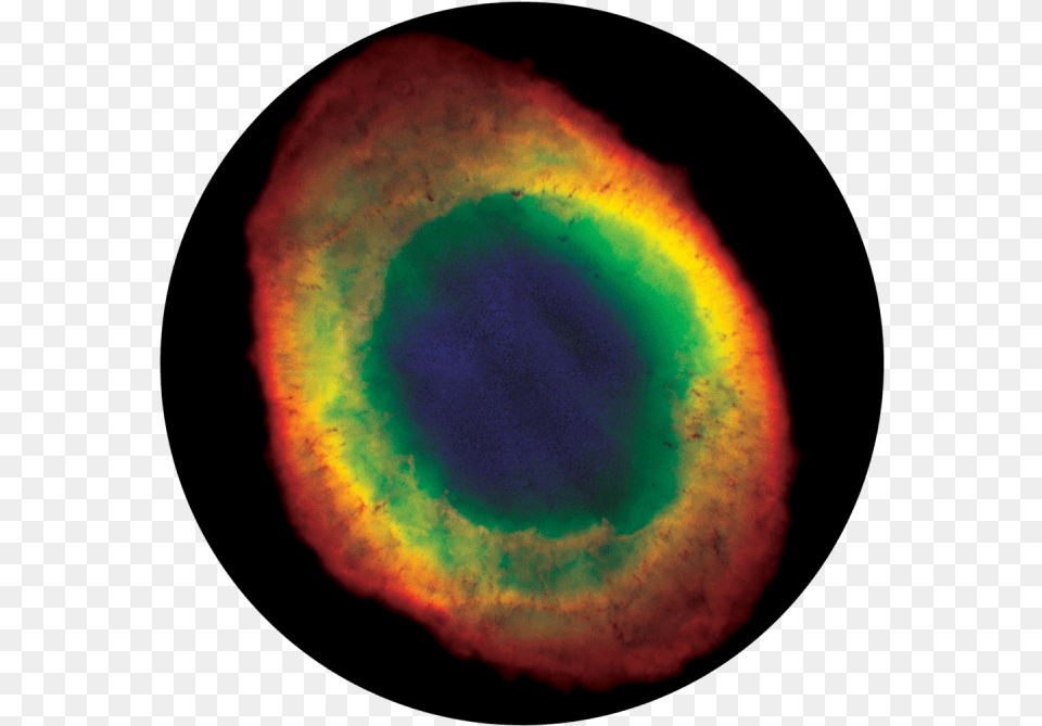 Download Colorful Nebula Circle Full Size Pngkit Circle, Accessories, Outer Space, Ornament, Astronomy Png Image