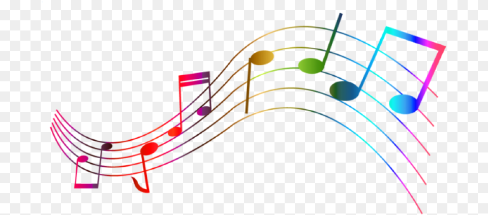Download Colorful Notes Images Colorful Musical Notes, Light, Neon, Art, Graphics Png