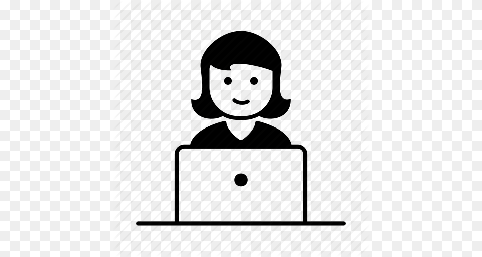 Computer User Character Clipart Computer Icons Laptop, People, Person, Bag Free Png Download