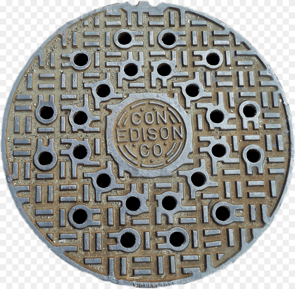 Con Ed Manhole, Hole, Sewer, Drain Free Png Download