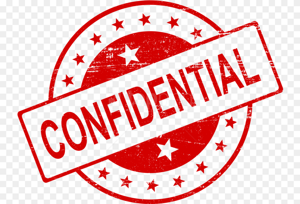 Confidential Stamp Language, Logo, Symbol, Emblem Free Png Download