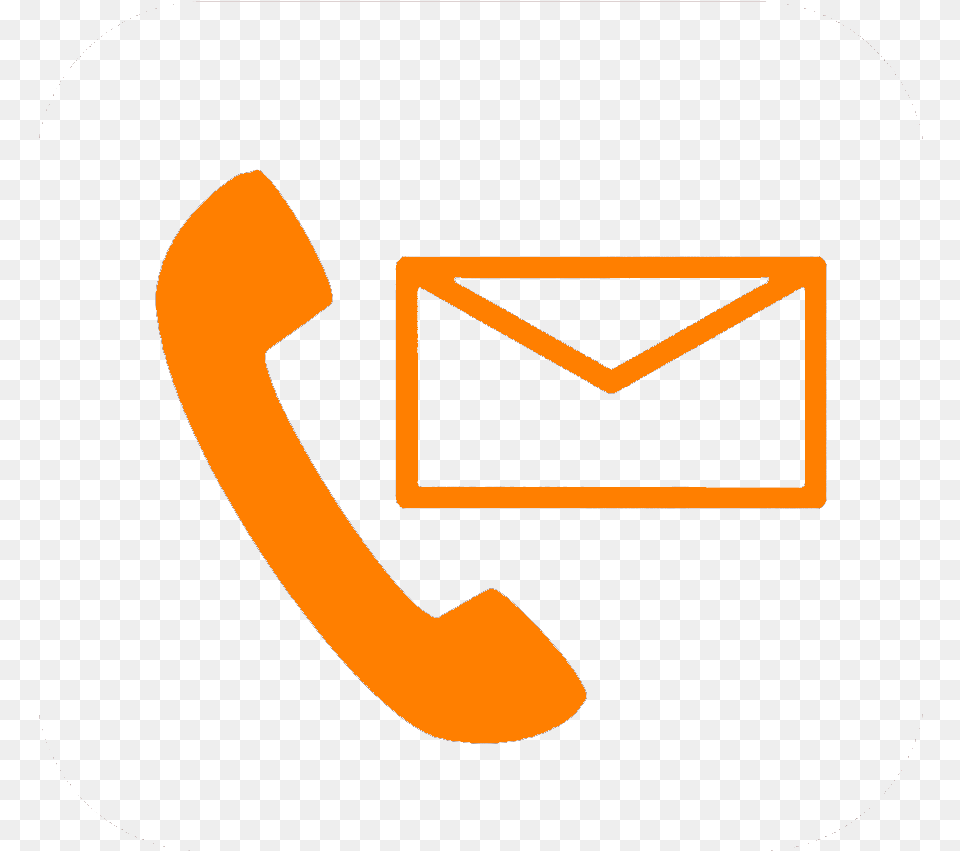 Download Contact Icons Contact Icon Orange, Envelope, Electronics, Mail, Phone Free Png