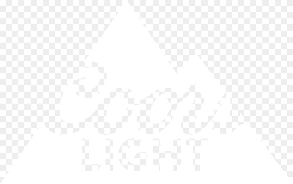 Download Coors Coors Light Logo Black Background, Triangle, Adult, Bride, Female Free Transparent Png