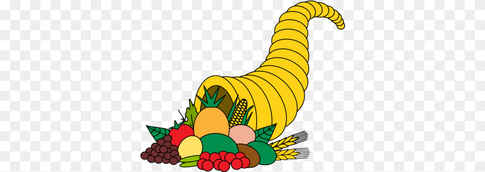 Cornucopia Thanksgiving Day Cornucopia, Banana, Food, Fruit, Plant Free Png Download