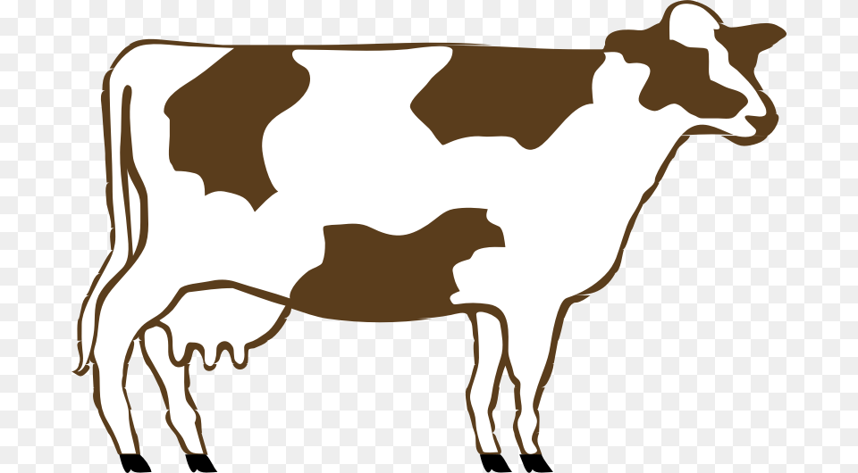 Download Cow Clip Art Clipart Of Cows Cute Calfs Bulls More, Animal, Cattle, Dairy Cow, Livestock Png Image