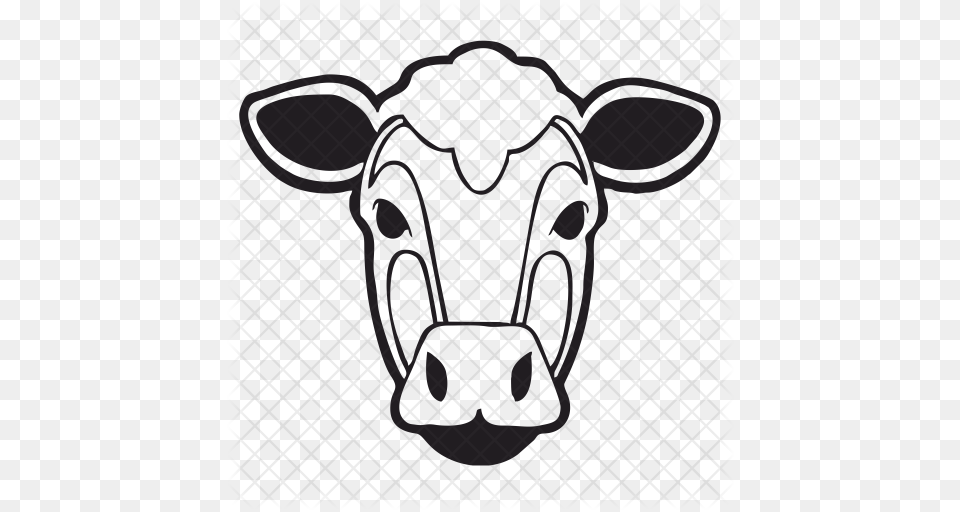 Download Cow Face Clipart Cattle Coloring Book Clip Art, Animal, Livestock, Mammal Free Transparent Png