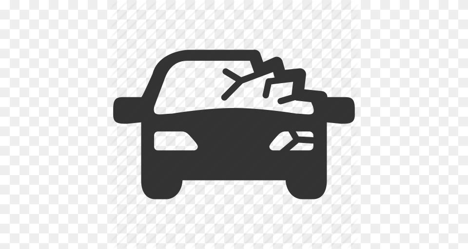 Download Crashed Car Icon Clipart Car Traffic Collision Clip Art, Stencil Png