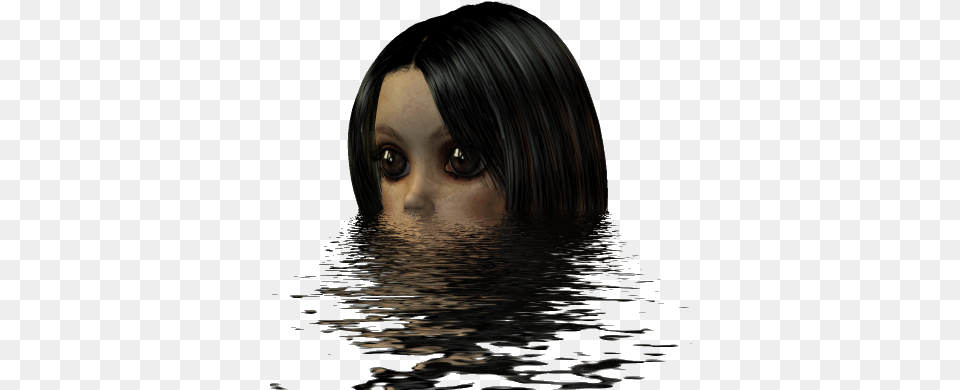 Download Creepy Halloween Horror Eyes Water Spooky Gif Scary Gif Background, Face, Head, Person, Photography Free Transparent Png