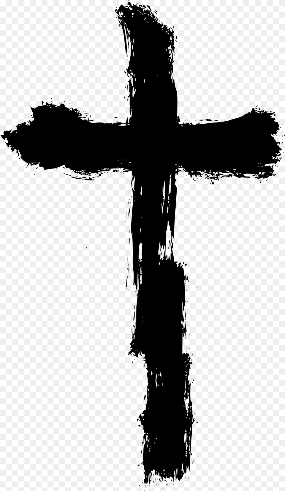 Download Cross, Gray Free Png