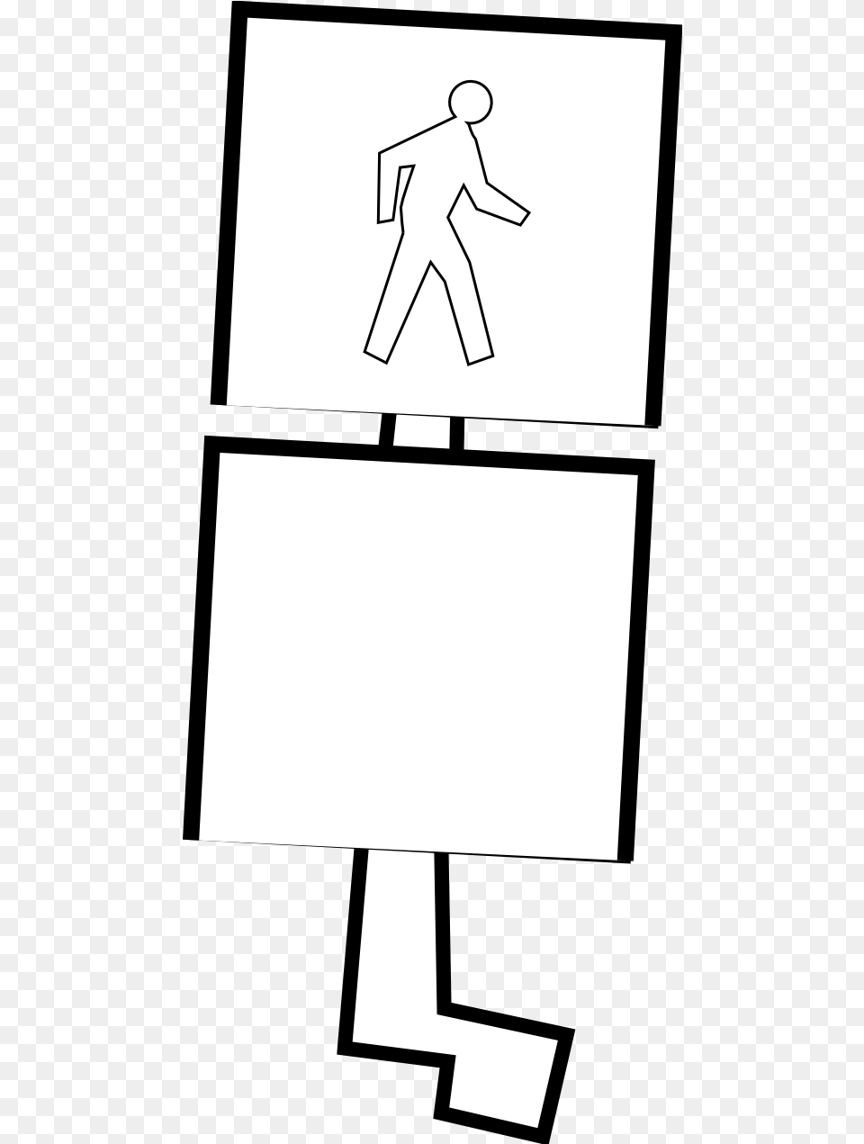 Download Crosswalk 3 Coloring Book Cartoon, Stencil, Person Free Png