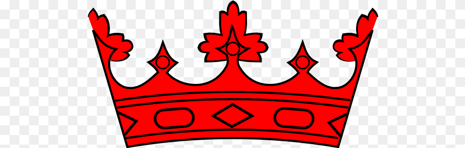 Download Crown Clip Art Black And Red King Crown Transparent, Accessories, Jewelry, Dynamite, Weapon Png