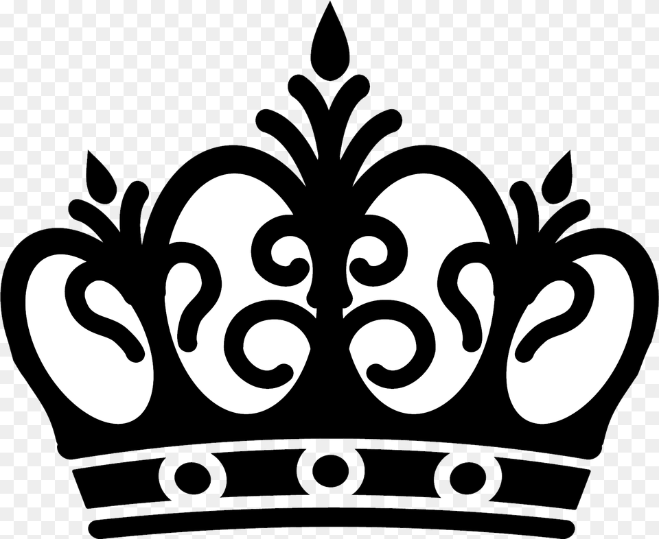 Download Crown Clipart Queen Crown Black, Accessories, Jewelry, Face, Head Free Png