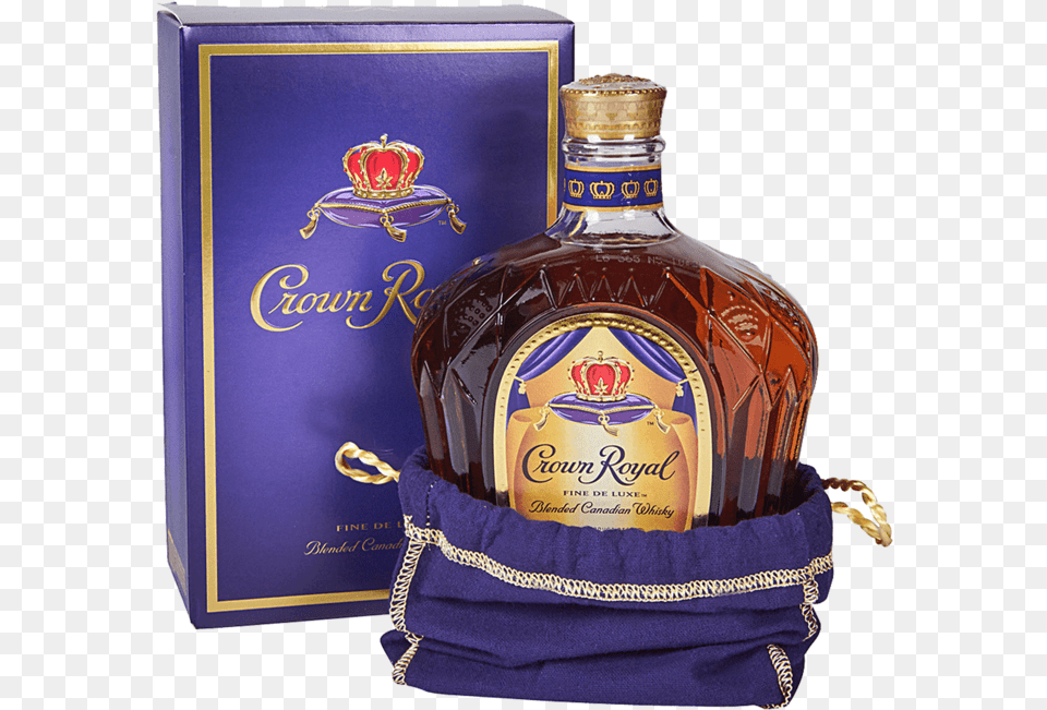 Crown Royal Image With No Crown Royal Canadian Whisky, Alcohol, Beverage, Liquor Free Png Download