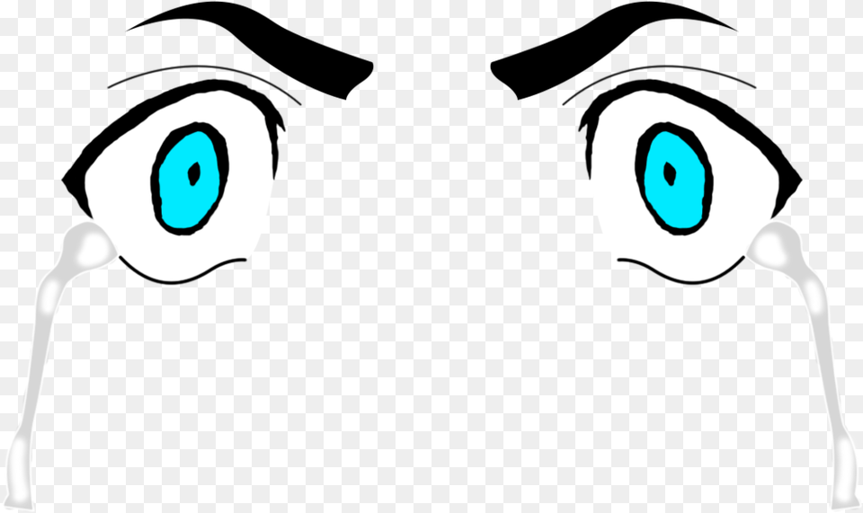 Download Crying Eyes Cartoon Image Anime Crying Eyes, Accessories, Glasses, Electronics, Animal Free Png