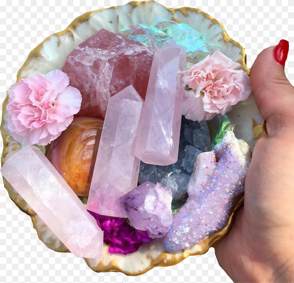 Download Crystals And Gemstones Stones Crystals Aesthetic Png Image