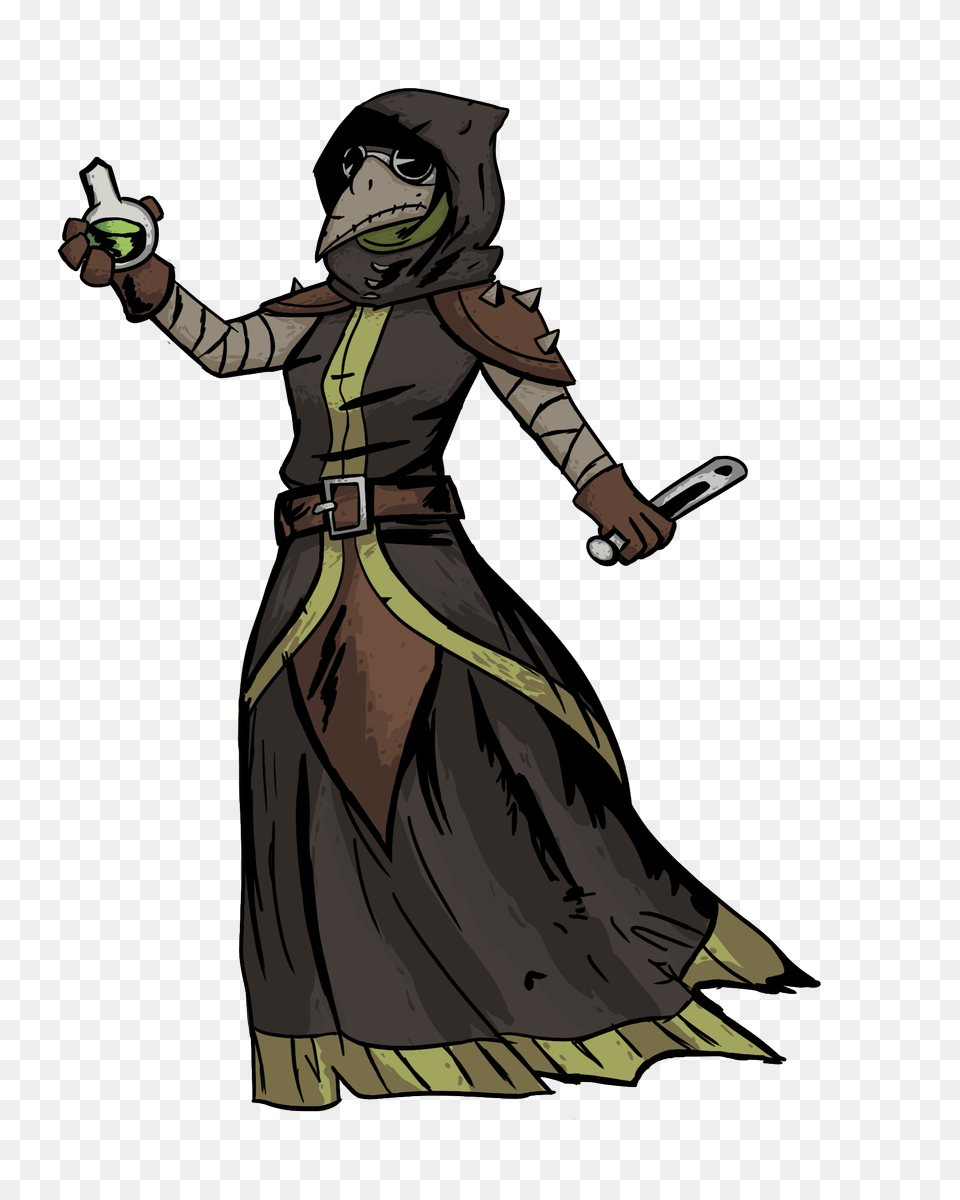 Download Ctsw Darkest Dungeon Plague Doctor Darkest Dungeon Plague Doctor, Adult, Publication, Person, Female Png