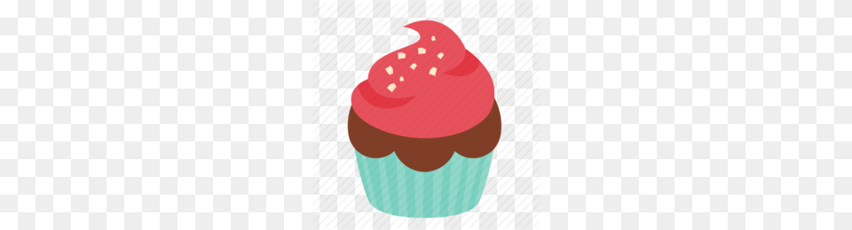 Download Cupcake Clipart Cupcake Frosting Icing Birthday Cake, Food, Cream, Dessert, Produce Png Image