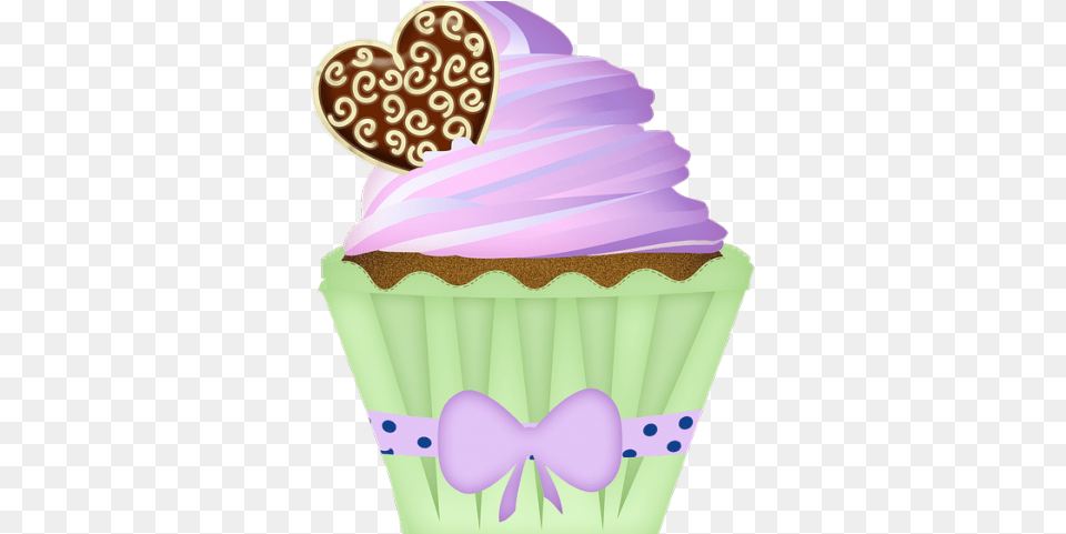 Cupcake Clipart Pink Clip Art, Cake, Cream, Dessert, Food Free Png Download