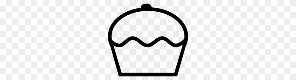 Download Cupcake Outline Clipart Cupcake American Muffins Clip Art, Accessories, Bag, Handbag, Smoke Pipe Png Image