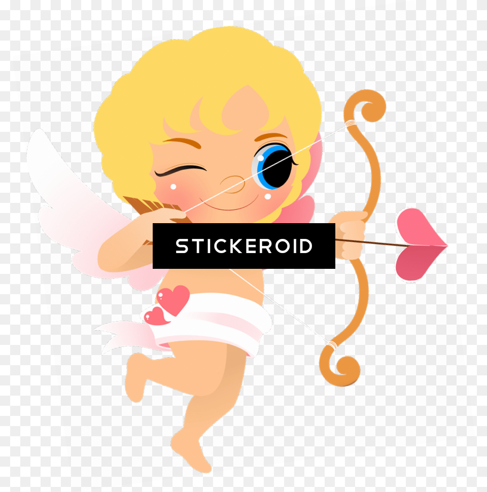 Download Cupid Cartoon, Baby, Person, Face, Head Png