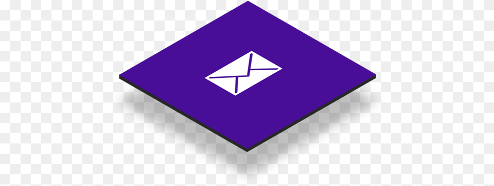 Download Custom Yahoo Mail Icon With Triangle, Disk Png Image