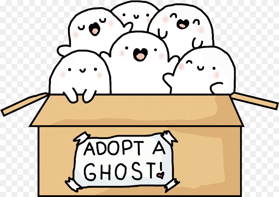Download Cute Clipart Ghost Kawaii Cute Ghost Clipart Kawaii Cute Halloween Ghost, Animal, Bear, Mammal, Wildlife Png