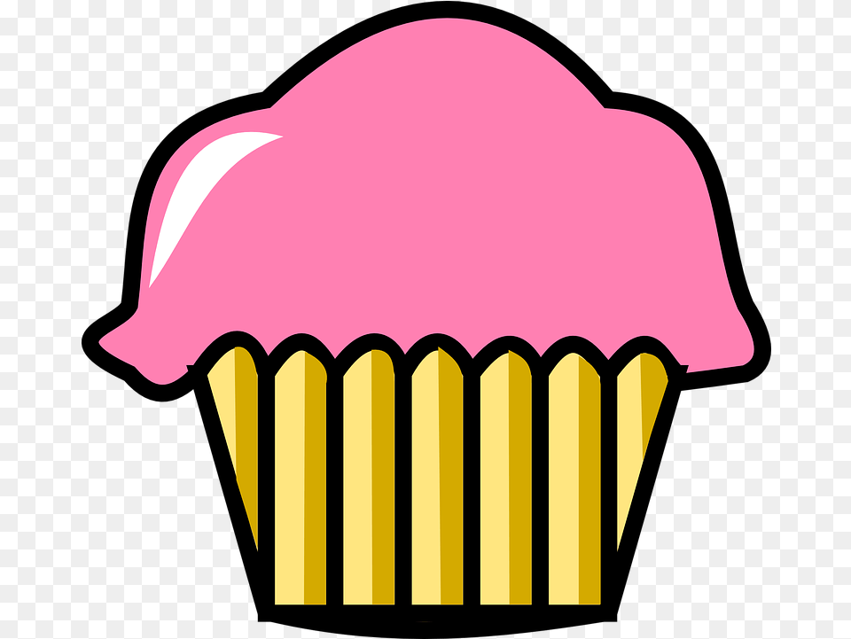 Download Cute Emoji By Charmposh From The Apple App Store Kartun Makanan Lucu Cupcake, Cake, Cream, Dessert, Food Free Png