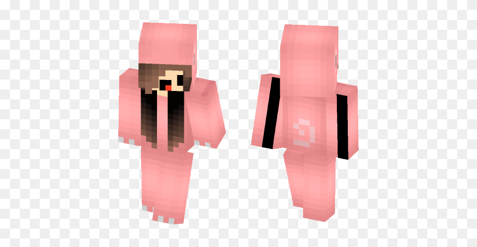 Cute Kawii Pig Onise Minecraft Skin For, Dynamite, Weapon, Formal Wear Free Png Download