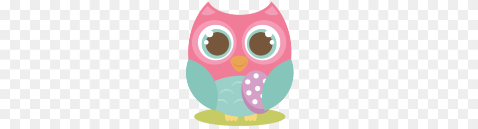 Download Cute Owl Clipart Owl Clip Art Owl Pink Bird Green, Egg, Food, Disk Png