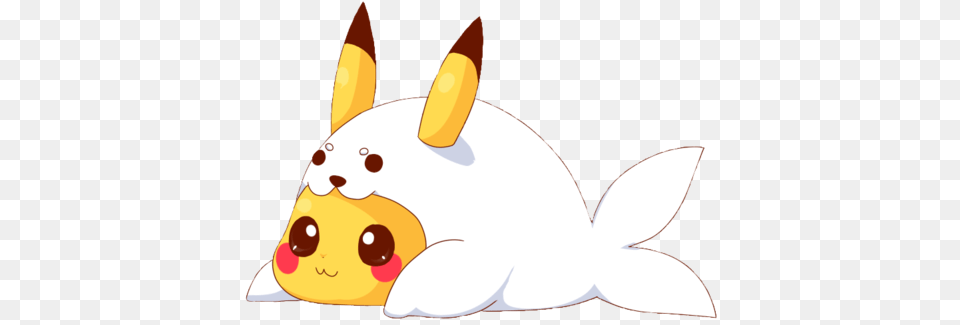 Download Cute Pikachumamgoma Mix Up Carte Pokemon Cute Drawings Of Pikachu, Animal, Mammal, Rabbit, Fish Png