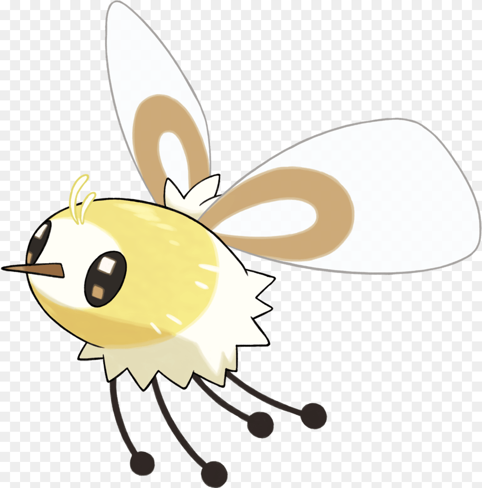 Download Cutiefly Pokemon Cartoon Image Transparent Pokemon Cutiefly, Animal, Bee, Insect, Invertebrate Free Png