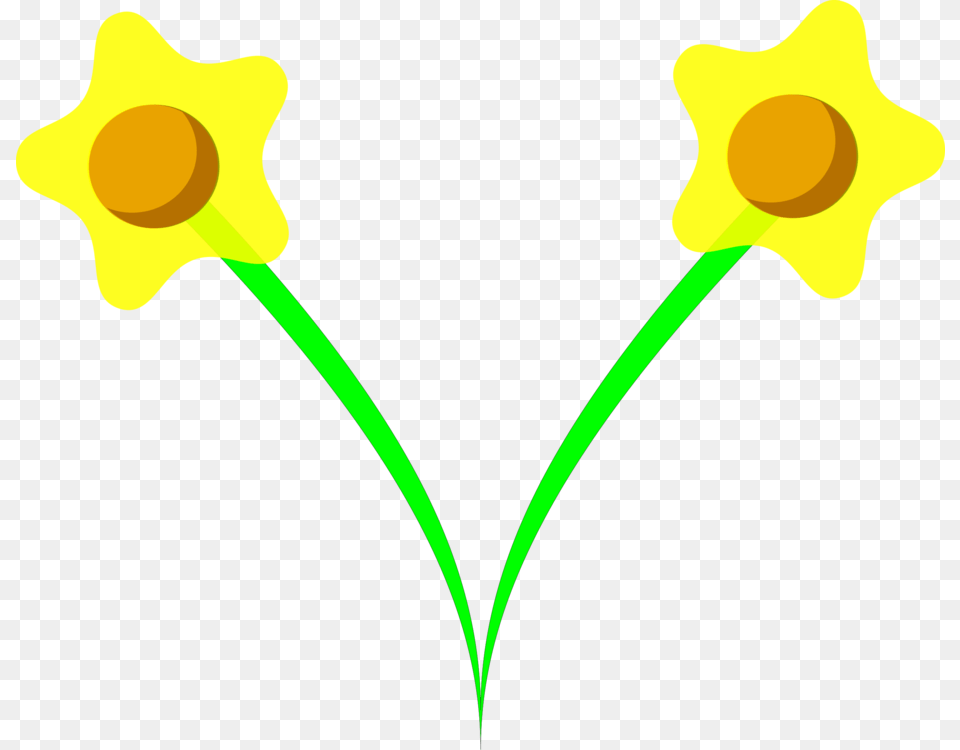 Daffodil Drawing Graphic Arts, Flower, Plant, Petal Free Png Download