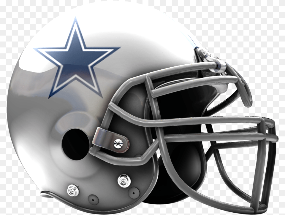 Download Dallas Cowboys Vs Dallas Cowboys Star, Helmet, American Football, Football, Football Helmet Png