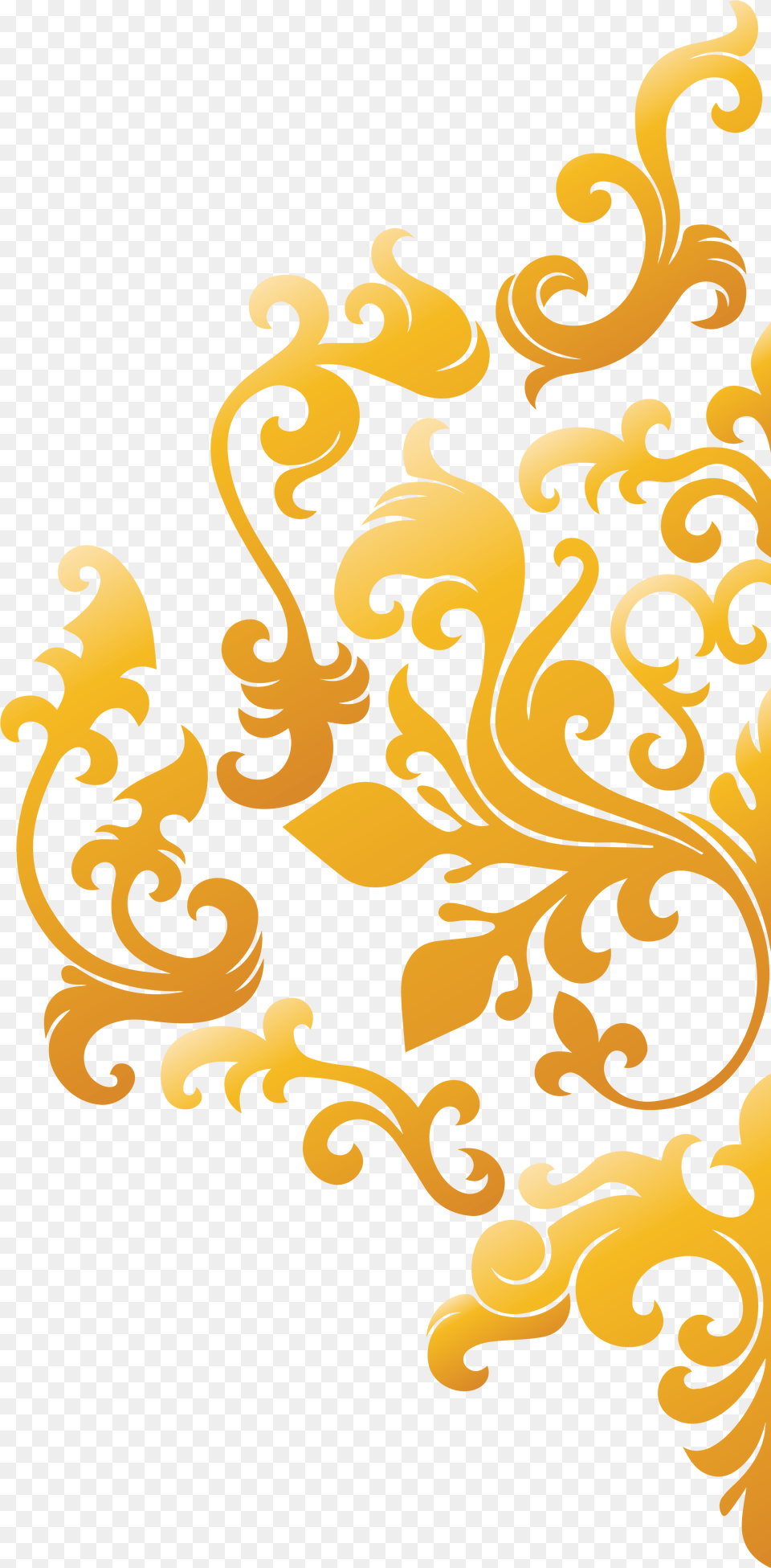 Download Damask Design Motif Batik Gold, Art, Floral Design, Graphics, Pattern Png Image