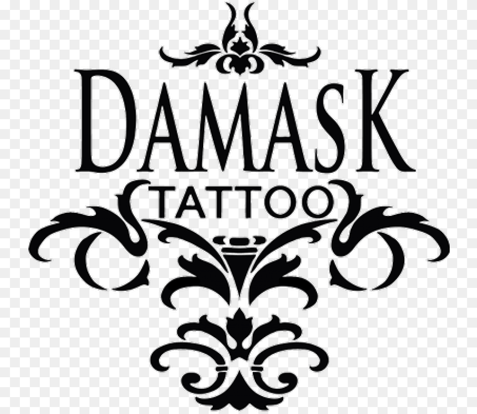 Damask Tattoo Background Toppng Damask, Pattern, Chandelier, Lamp, Stencil Free Png Download