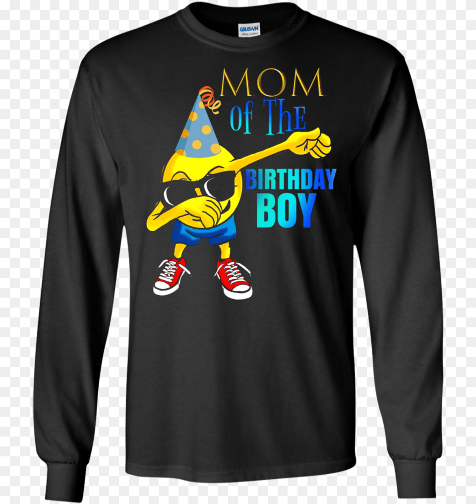 Download Dancing Dabbing Emoji Mom Of Birthday Boy Party Funny Batman T Shirts, T-shirt, Clothing, Sleeve, Hat Free Transparent Png